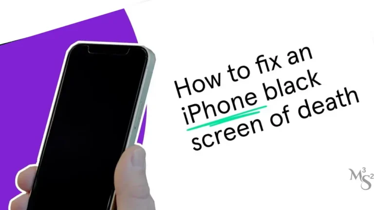 How to fix iPhone Black Screen of Death