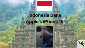 Indonesia Bans Apple's iPhone 16