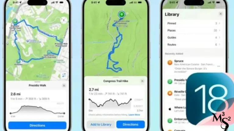 iOS 18 Apple Maps